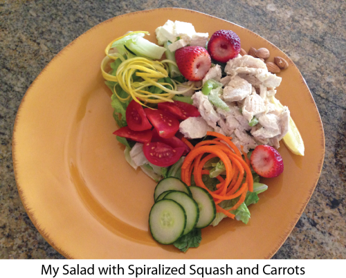 My Salad with Spiralized